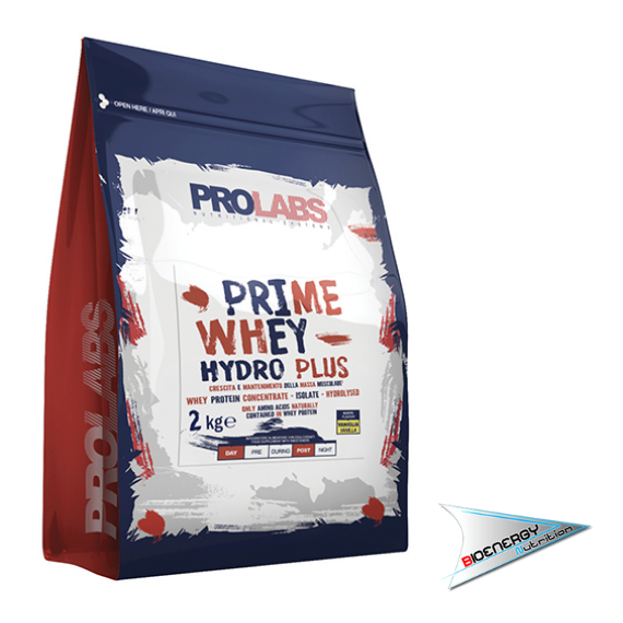Prolabs-PRIME WHEY HYDRO PLUS  2 kg Vaniglia  
